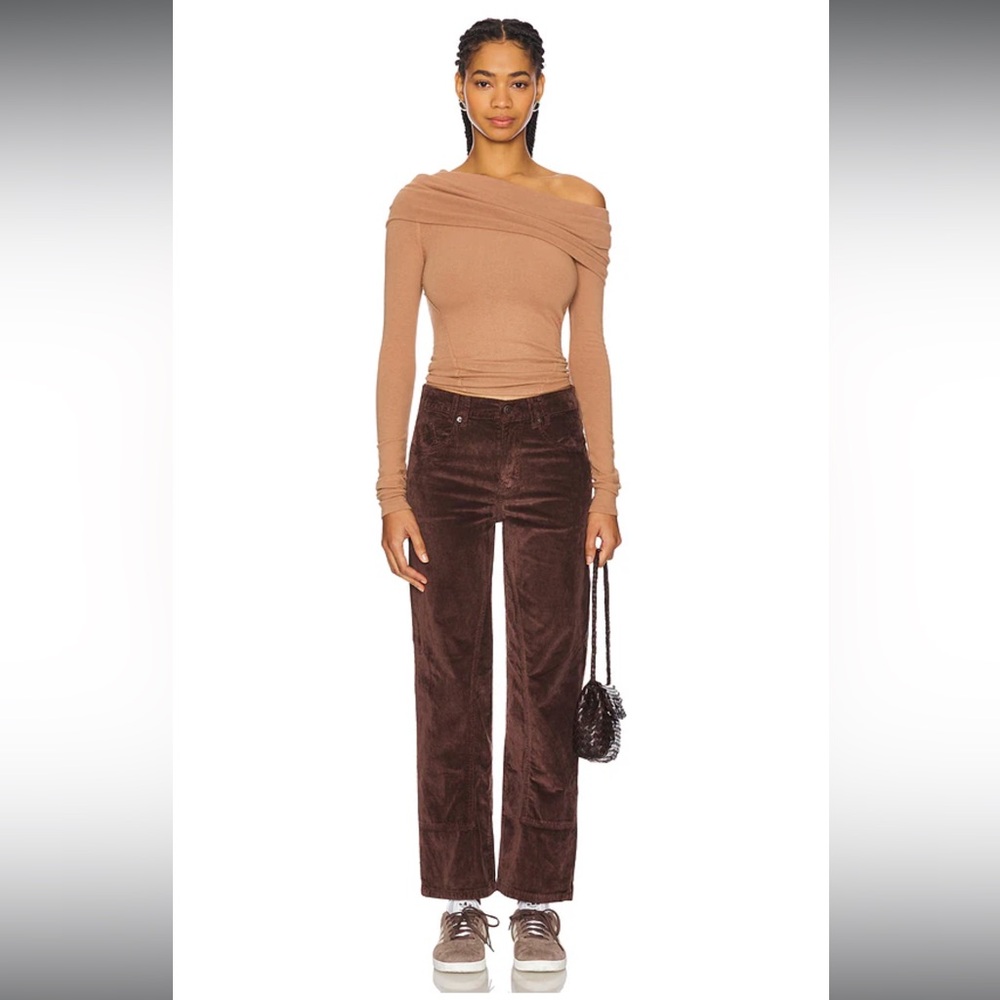 We The Free by Free People Brown Corduroy Pants Size 26‎